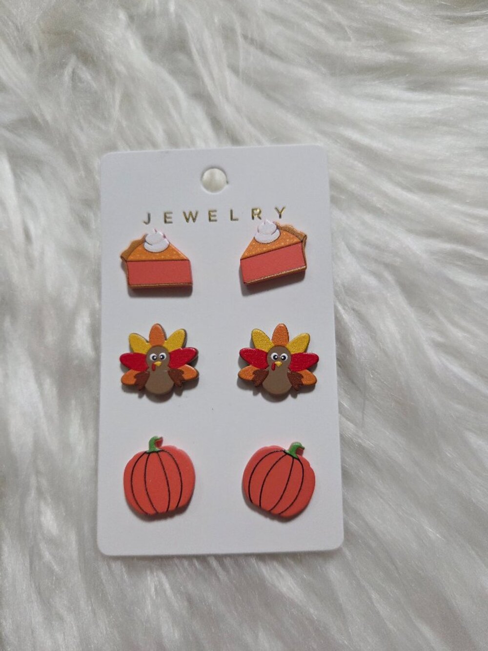 Fall/Thanksgiving Stud Earring Set